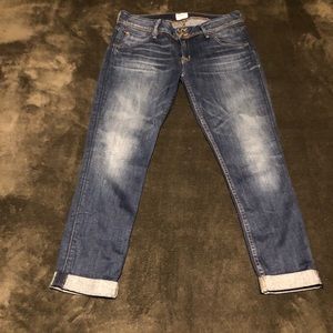 Hudson cropped jeans